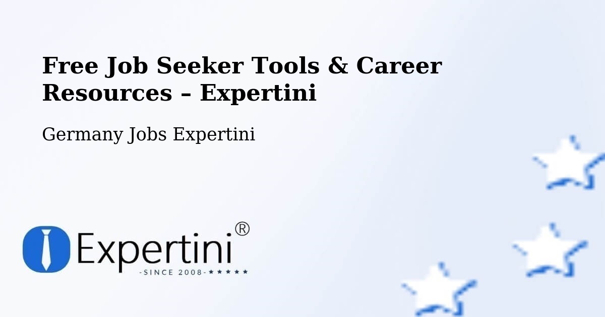 Free Job Seeker Tools & Career Resources – Obermehler - Obermehler, Germany Jobs Expertini